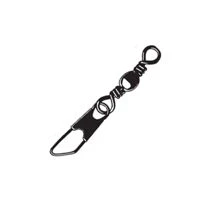 Mustad Barrel Swivel With Safety Snap